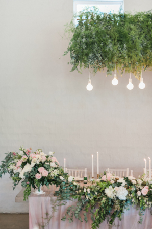 Romantic and Elegant Greenery Wedding Decor