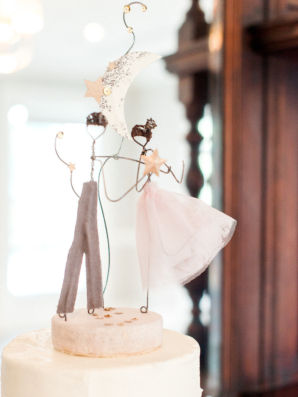 Wire Dancing Cake Topper