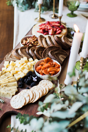 Cheese and Fruit Plate Styling