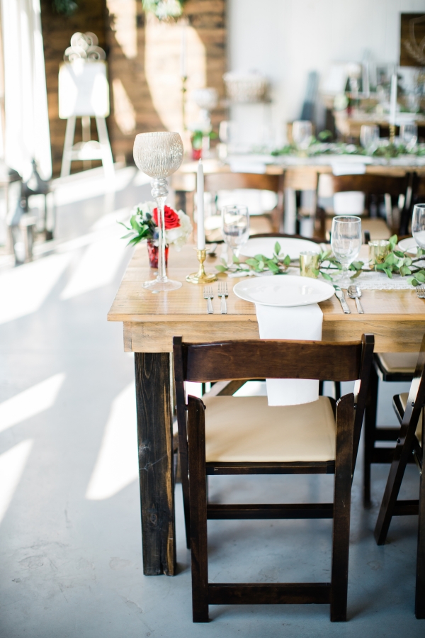 Wooden Wedding Tables and Chairs