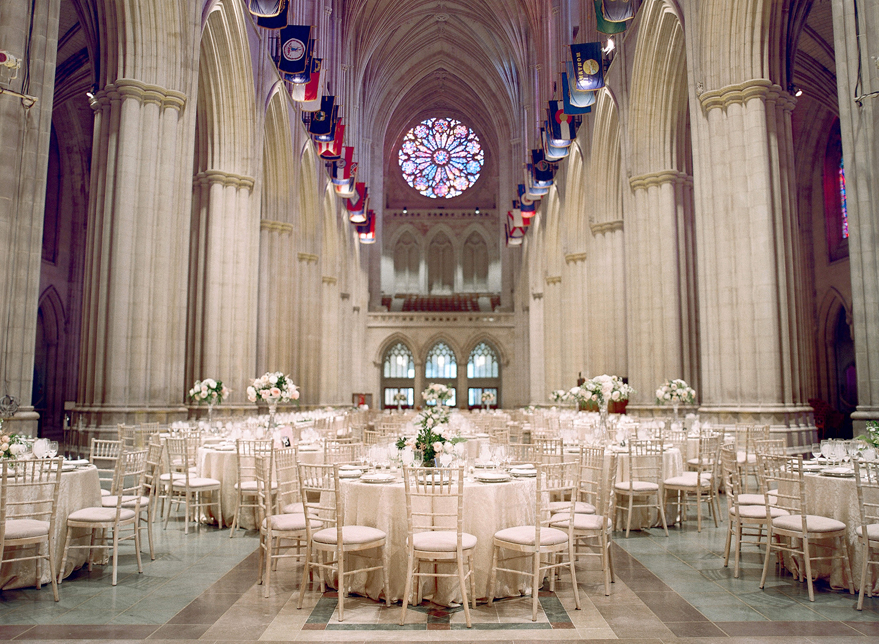 Classic Blush and Gold National Cathedral Wedding Audra Wrisley18