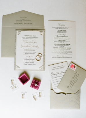 Wedding Invitations in Kraft Paper