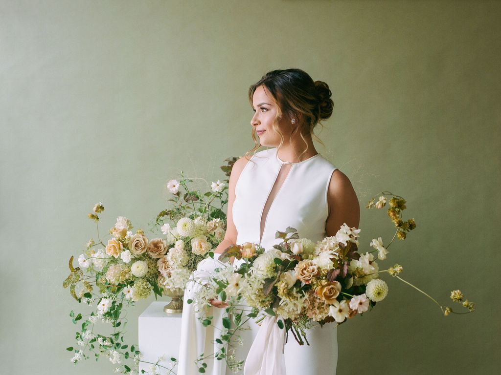 Sleek and Modern Elegant Bride