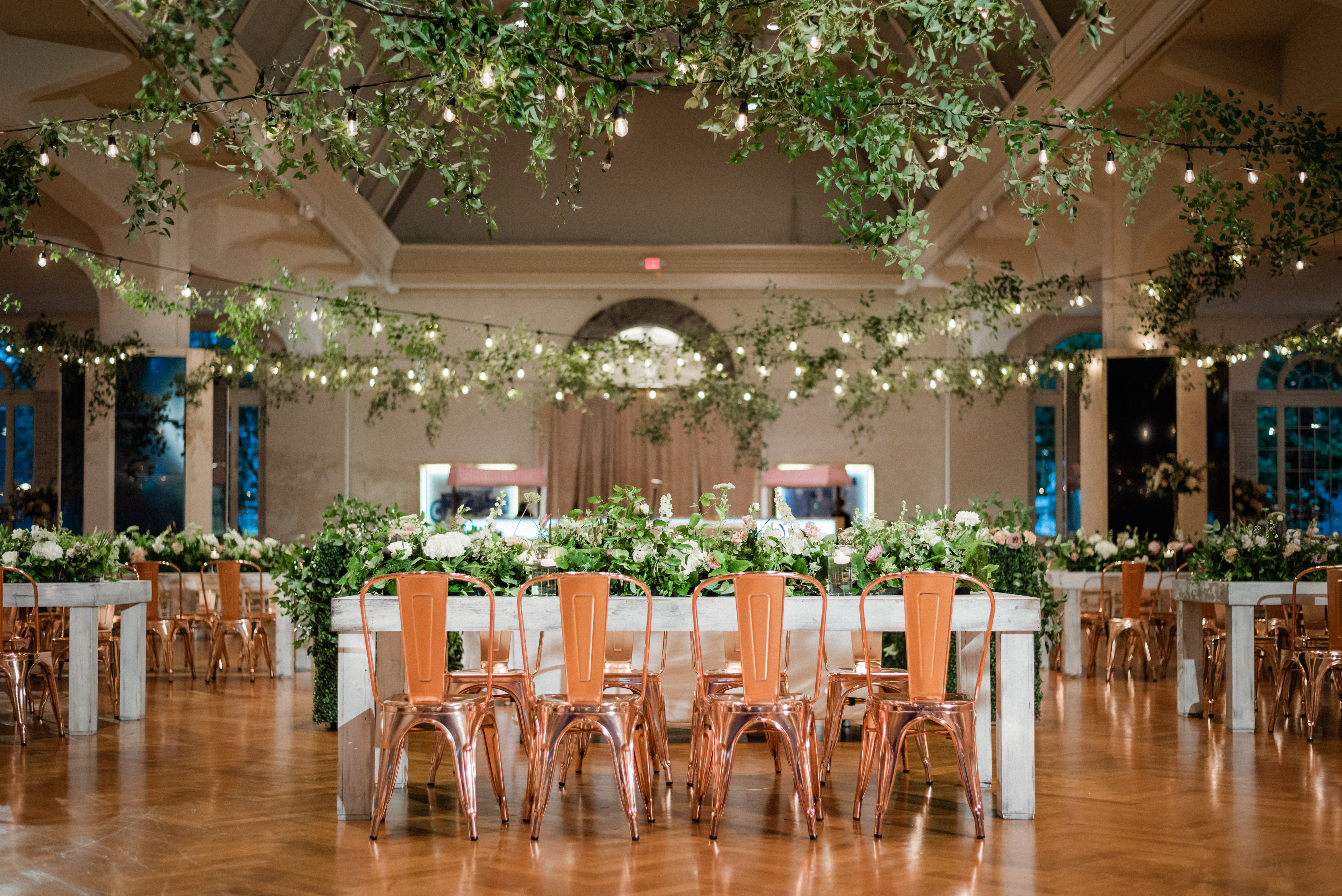 English Garden Inspired Wedding Reception