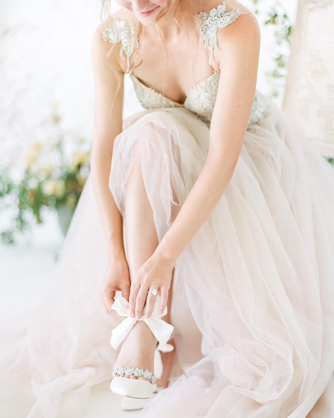Wedding Shoes With Bow