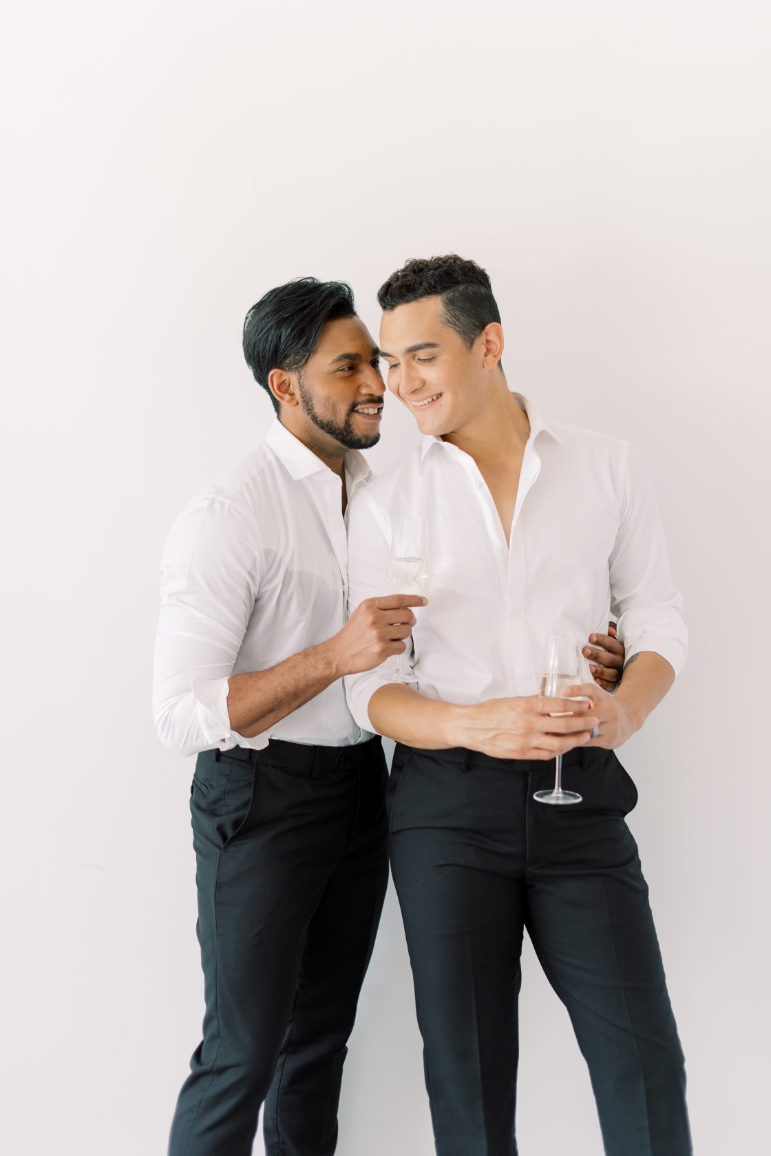 Champagne Toast Grooms 1